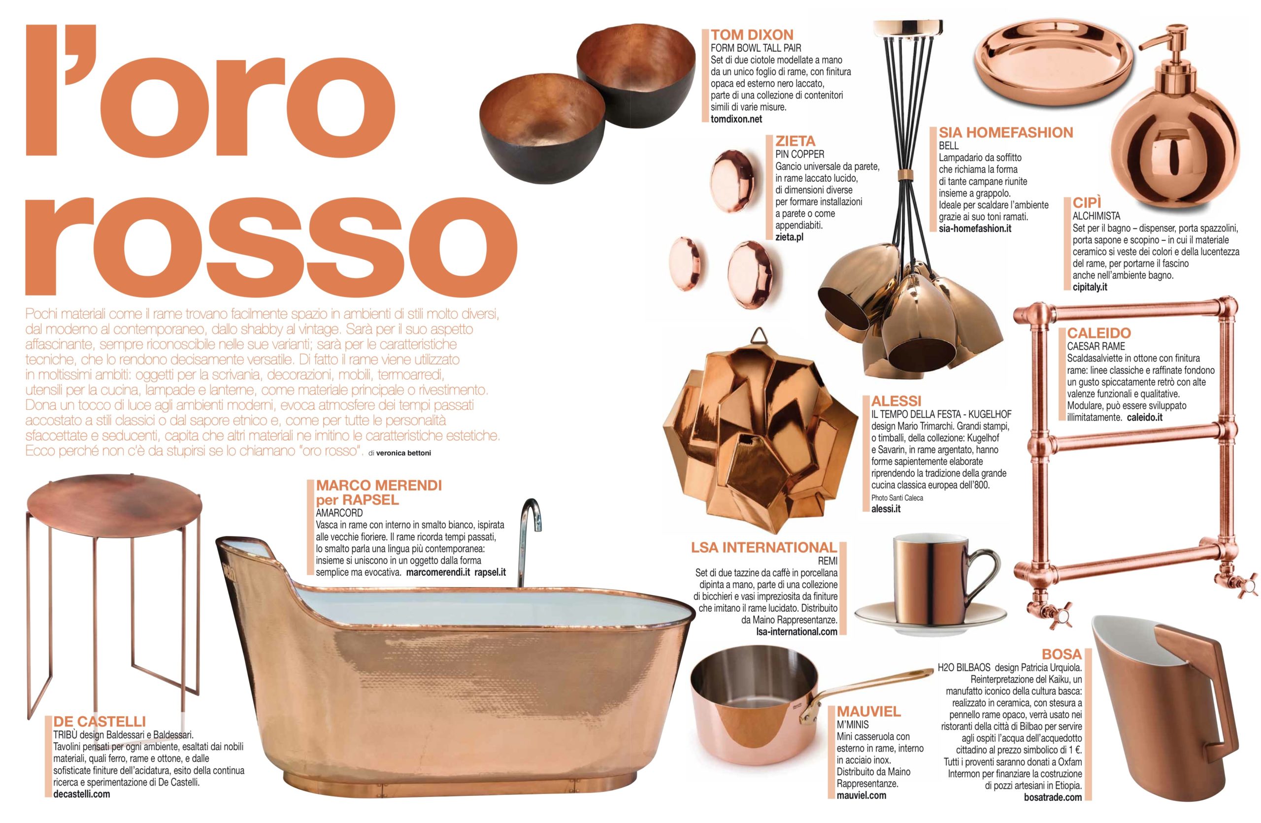 l'oro rosso - dicembre 2014