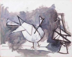 Picasso “Deux pigeons”