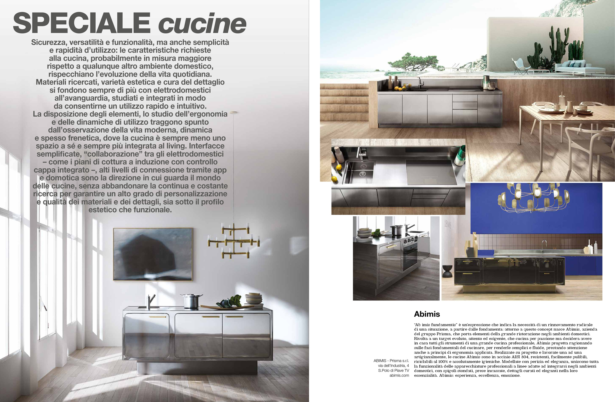 Speciale cucine settembre 2018 rivista darredo dentrocasa Riviste d arredamento