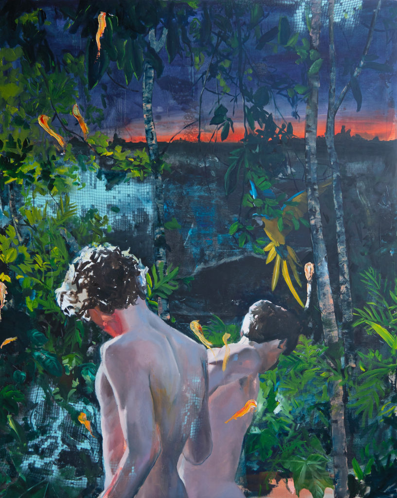 Ludovic-Thiriez-infanzia-e-i-suoi-colori-Profili-arte-Aprile-Fireflies-at-dusk