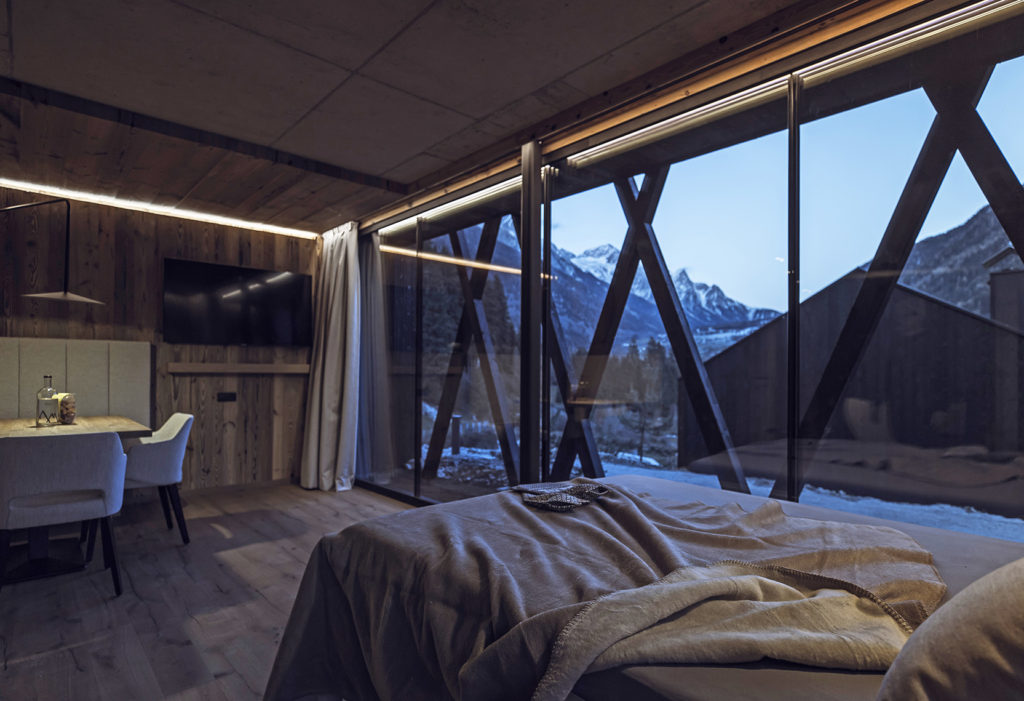 Intimità-glamour-chalet-AMUS-Chalets