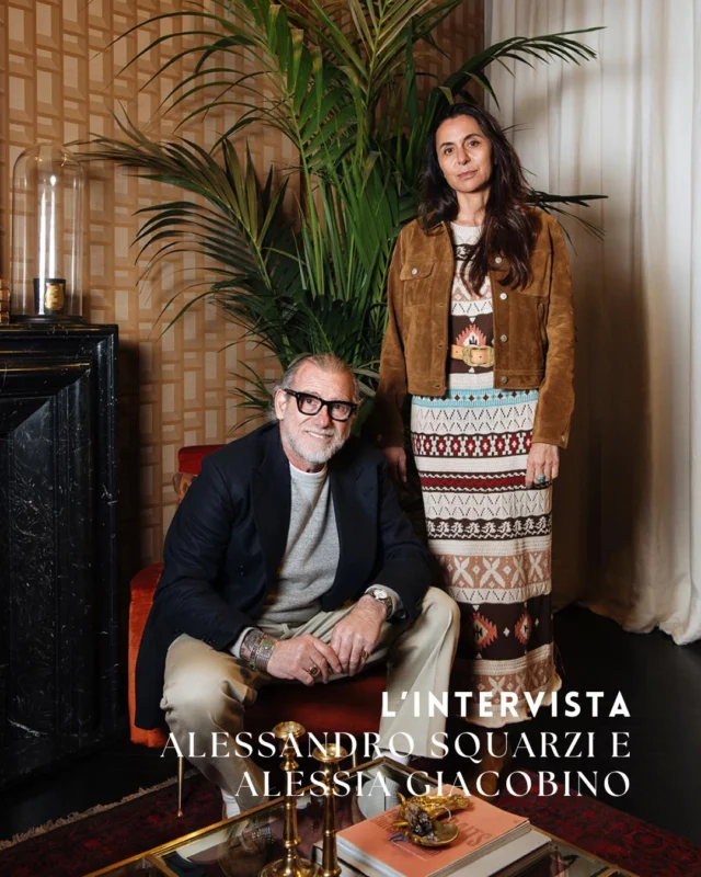 ALESSANDRO SQUARZI E ALESSIA GIACOBINO. CONNESSIONI VINTAGE PER LIAISON D’AUTORE.

Alessandro Squarzi e Alessia Giacobino, la creatività firmata Fortela. Artigianalità e qualità come tracce di un lusso senza tempo. Come poli magnetici che diventano complementari nel segno del vintage. 
Fortela è il risultato di un’intuizione, o meglio, di una visione: quella di Alessandro Squarzi che 10 anni fa ha fondato il brand proiettandone la propria identità e traducendola in valore distintivo. 
——————
ALESSANDRO SQUARZI AND ALESSIA GIACOBINO. VINTAGE CONNECTIONS FOR A SIGNATURE LIAISON

Alessandro Squarzi and Alessia Giacobino: the creative duo behind Fortela. Craftsmanship and quality as hallmarks of timeless luxury. Fortela is the result of a vision: that of Alessandro Squarzi, who founded the brand ten years ago.

L’intervista ad Alessandro Squarzi e Alessia Giacobino continua su DENTROCASA in edicola e online.

📸 @robertoilliano_|, @ata.de.cin
🔮 Project @rita_baiguera
🪄 Graphic @cristinazanacchi
✍🏻 @stefaniavitale
.
.
.
#DENTROCASA #interiormagazine #designmagazine #artmagazine #architecture #architecturelovers #rivistainteriordesign #interiordesignissues #interiorrenovation #interior_and_living #interiorphotos #interiorproject #designhome #homeinterior #coverstory #interiordesignmagazine